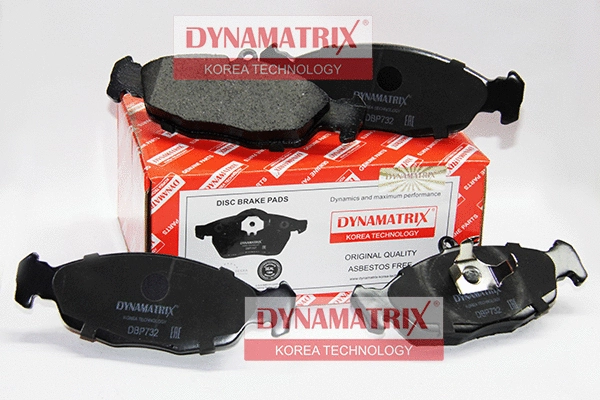 Kit de plaquettes de frein, frein à disque DYNAMATRIX DBP732