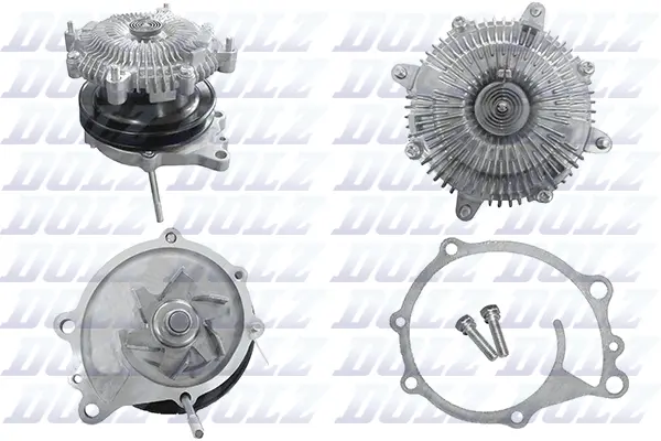 Pompe à eau, refroidissement du moteur DOLZ N133