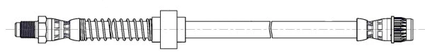 Flexible de frein CEF 511749