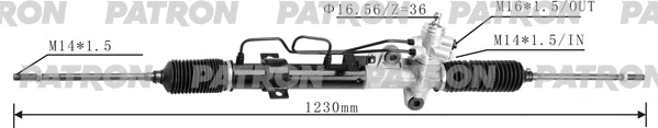 Crémaillère de direction PATRON PSG3038