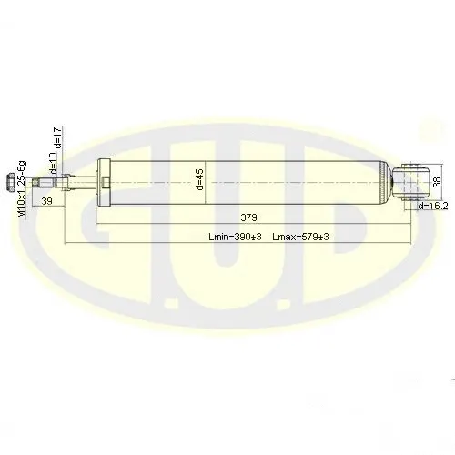 Amortisseur G.U.D. GSA777015
