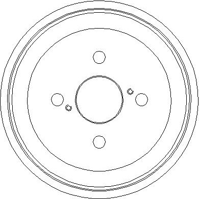 Tambour de frein National NDR108