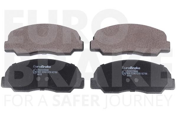 Kit de plaquettes de frein, frein à disque EUROBRAKE 5502229948