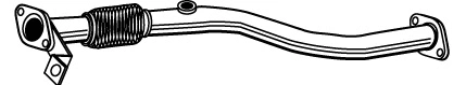 Tuyau d'échappement VEGAZ GmbH HUR-112