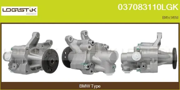 Pompe hydraulique, direction LGK 037083110LGK