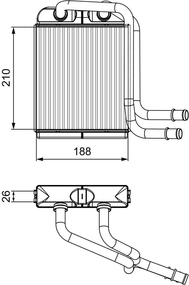 Système de chauffage VALEO 811524