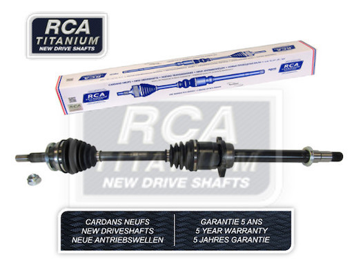 Arbre de transmission RCA FRANCE T601N