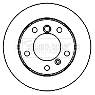 Disque de frein BORG & BECK BBD5751S