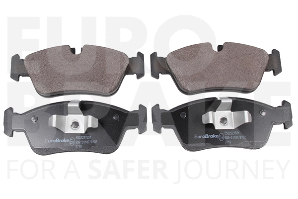 Kit de plaquettes de frein, frein à disque EUROBRAKE 5502221531