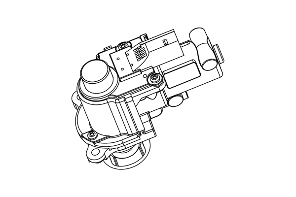 Vanne EGR AISIN EGRAZ-7029