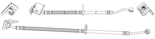 Flexible de frein CEF 512838