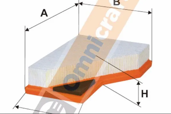 Filtre à air Omnicraft 2133141