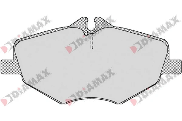 Kit de plaquettes de frein, frein à disque DIAMAX N09334