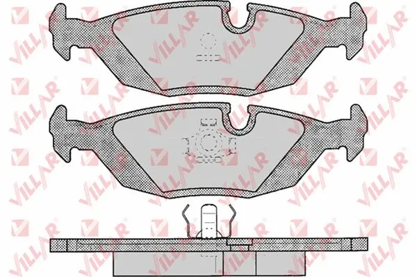 Kit de plaquettes de frein, frein à disque VILLAR 626.0306
