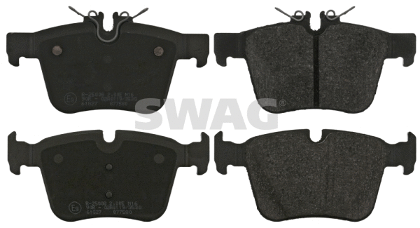 Kit de plaquettes de frein, frein à disque SWAG 10 91 6989
