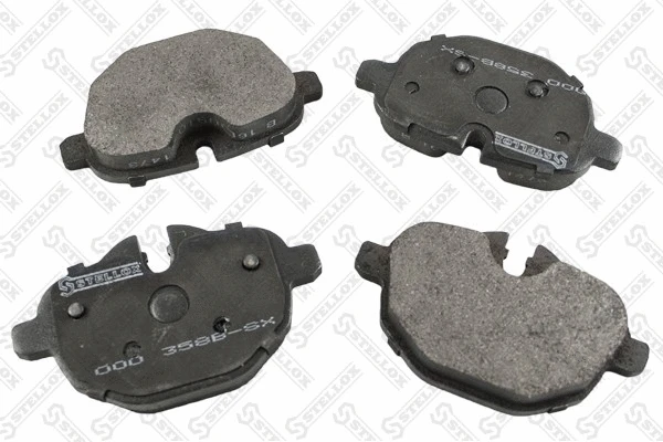 Kit de plaquettes de frein, frein à disque STELLOX 000 358B-SX