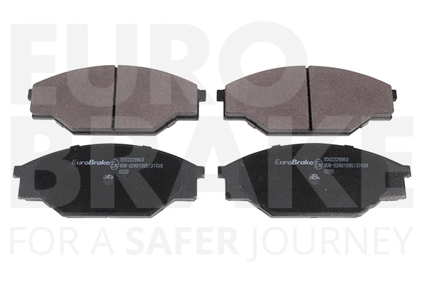 Kit de plaquettes de frein, frein à disque EUROBRAKE 5502229963