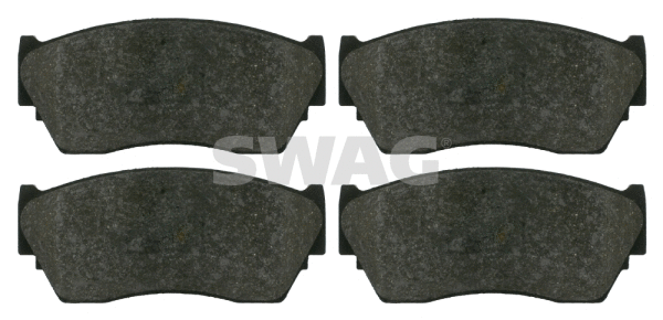 Kit de plaquettes de frein, frein à disque SWAG 82 91 6204
