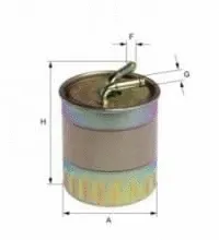Filtre à carburant UNIFLUX FILTERS XN142