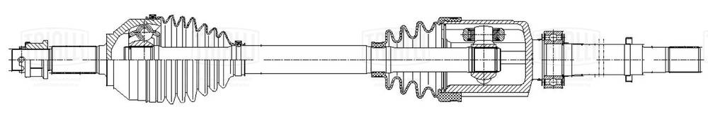 Arbre de transmission TRIALLI AR 1440