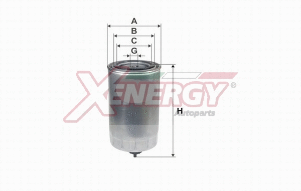 Filtre à carburant AP XENERGY X1598795