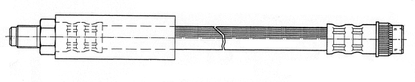 Flexible de frein CEF 511706