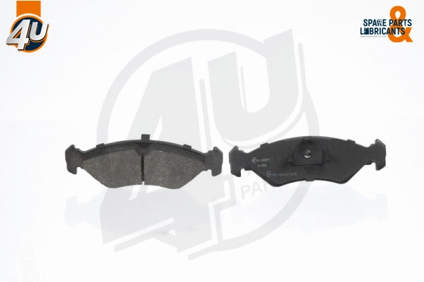 Kit de plaquettes de frein, frein à disque 4U Autoparts 22690FR