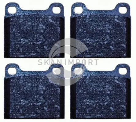 Kit de plaquettes de frein, frein à disque SKANIMPORT BB 758
