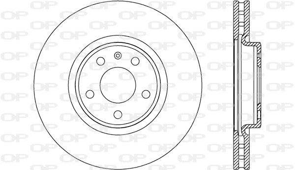 Disque de frein OPEN PARTS BDR2617.20
