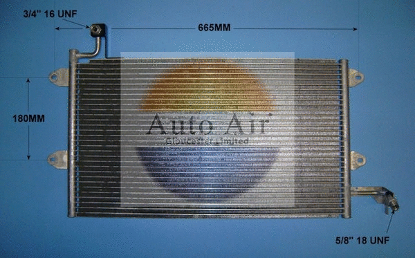 Condenseur, climatisation AUTO AIR GLOUCESTER 16-8554