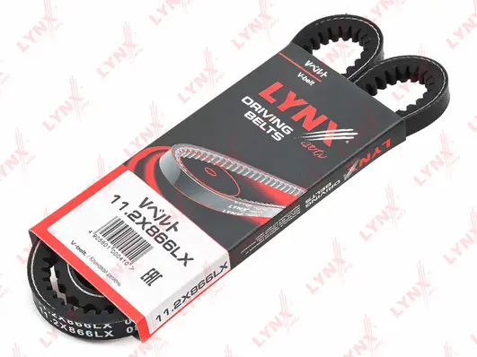 Courroie trapézoïdale LYNXAUTO 11.2X866LX