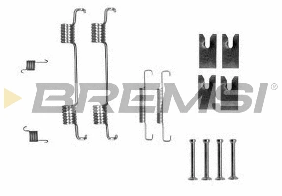 Kit d'accessoires, mâchoire de frein BREMSI SK0023