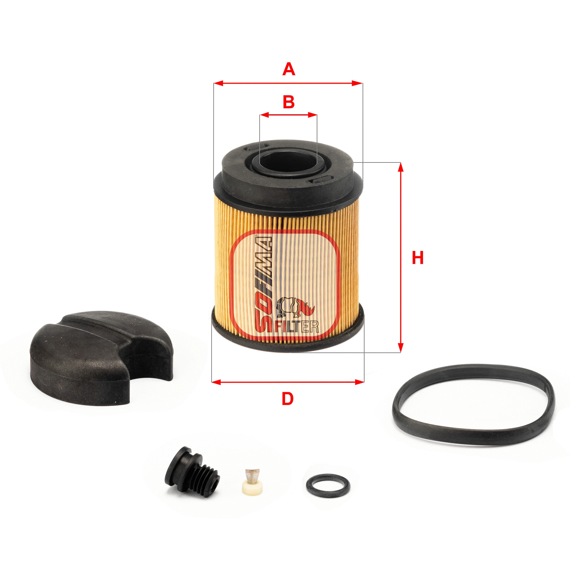 Filtre d'urée SOFIMA S 4401 U
