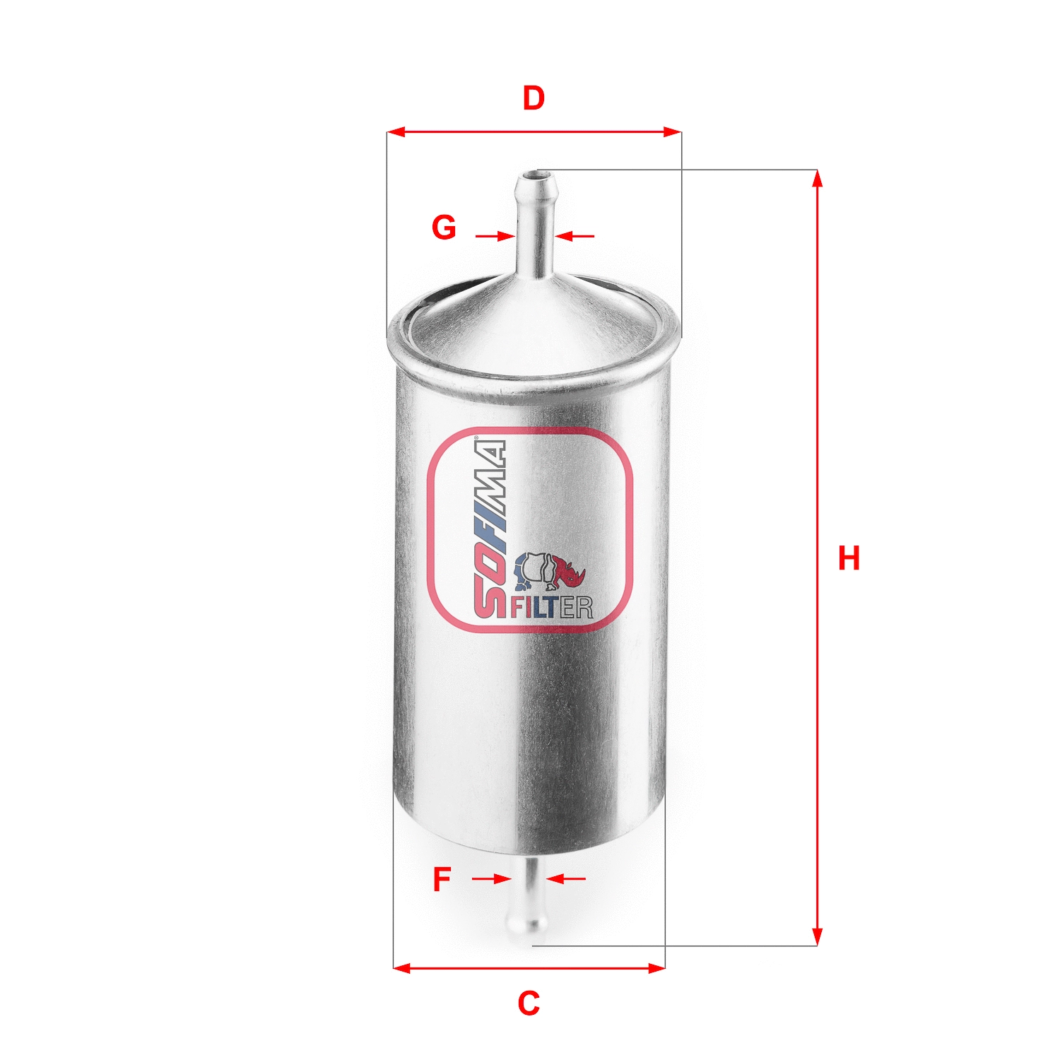 Filtre à carburant SOFIMA S 1501 B