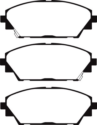 Kit de plaquettes de frein, frein à disque ABTEX PLU4597