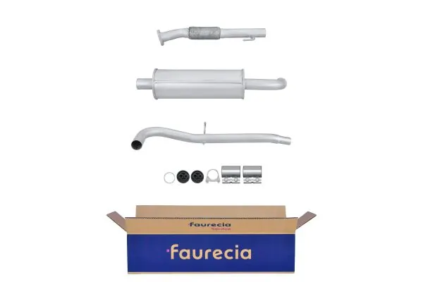 Silencieux arrière HELLA 8LD 366 029-411