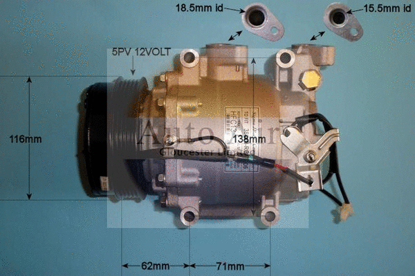 Compresseur, climatisation AUTO AIR GLOUCESTER 14-9748P
