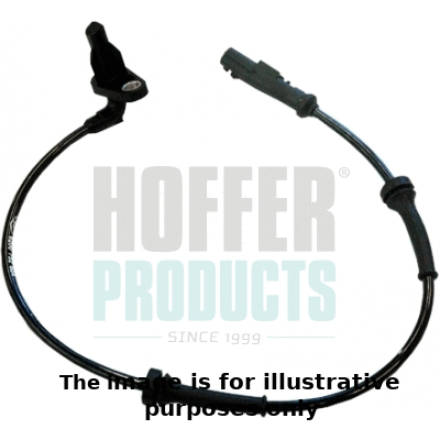 Capteur, vitesse de roue HOFFER 8290247E