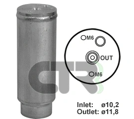 Filtre déshydratant, climatisation CTR 1211439