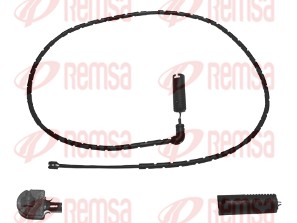 Contact d'avertissement, usure des plaquettes de frein REMSA 001066