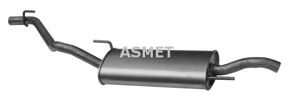 Silencieux arrière ASMET 03.046
