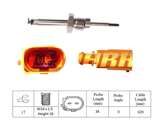 Capteur, température des gaz LEMARK LXT331