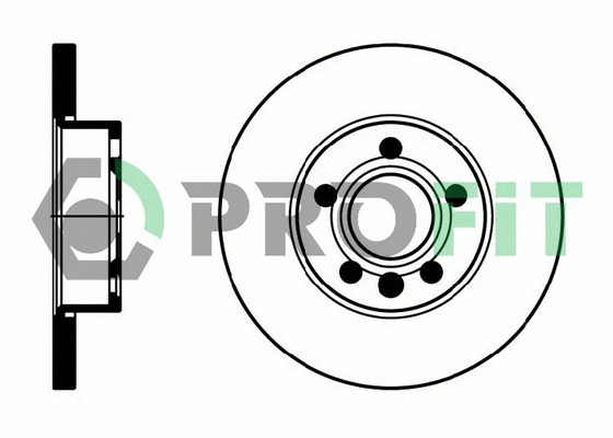 Disque de frein PROFIT 5010-1011