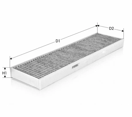 Filtre, air de l'habitacle TECNECO FILTERS CK9495C