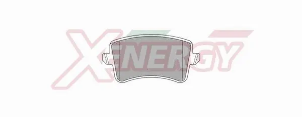 Kit de plaquettes de frein, frein à disque AP XENERGY X41000