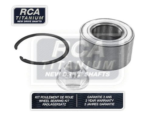 Kit de roulements de roue RCA FRANCE RCAK1377