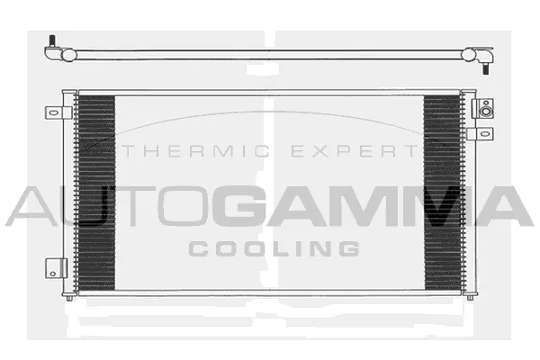 Condenseur, climatisation AUTOGAMMA 104014