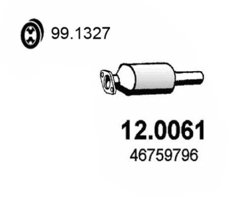 Catalyseur ASSO 12.0061