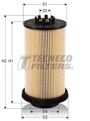 Filtre à carburant TECNECO FILTERS GS0600E