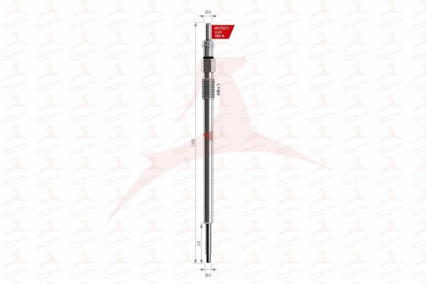 Bougie de préchauffage MEHA AUTOMOTIVE MH70211